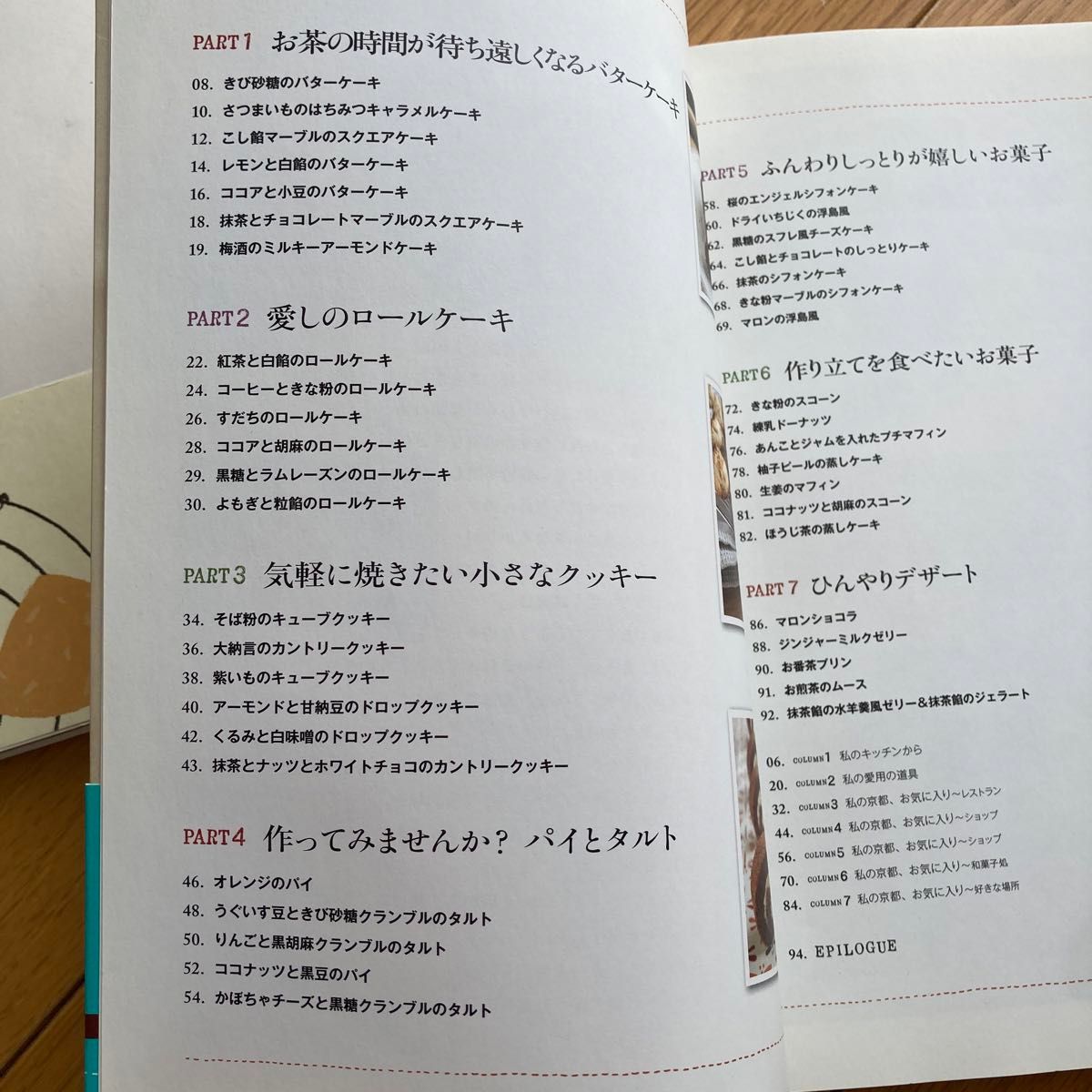 稲田多佳子　料理本　2冊　「たかこさんの粉ものお菓子」「ちょっと和風の焼き菓子レシピ」