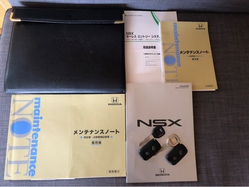 極上NSX 希少パールホワイト 純正タイプRホイール カスタムメイド Fマチック 無事故 完全屋内保管 令和8年1月_画像7