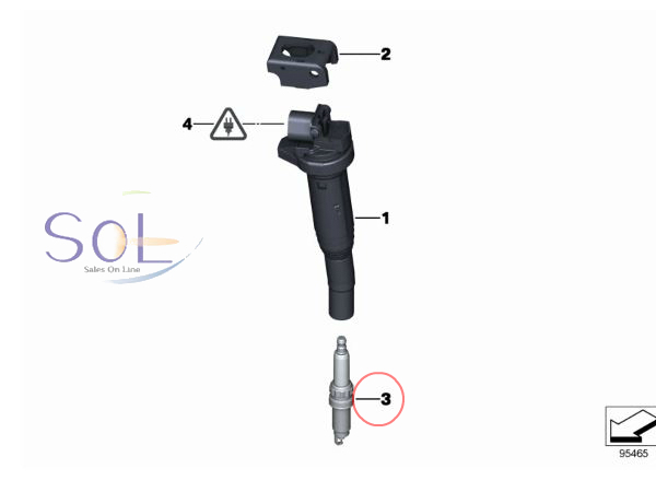 送料185円 BMW E87 E46 E90 E91 E92 ダブルプラチナ スパークプラグ 1本 BOSCH 118i 120i 318i 320i 12122158252 FR7KPP332 0242235776_画像2