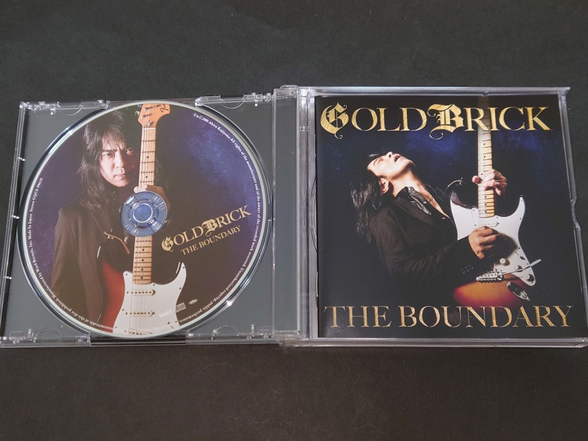 【CD3枚組 帯付 状態良好】GOLDBRICK/ゴールドブリック◆THE BOUNDARY◆'18年作品/3rd◆本編CD＋東京公演の2枚組ライヴCD◆梶山章の画像8