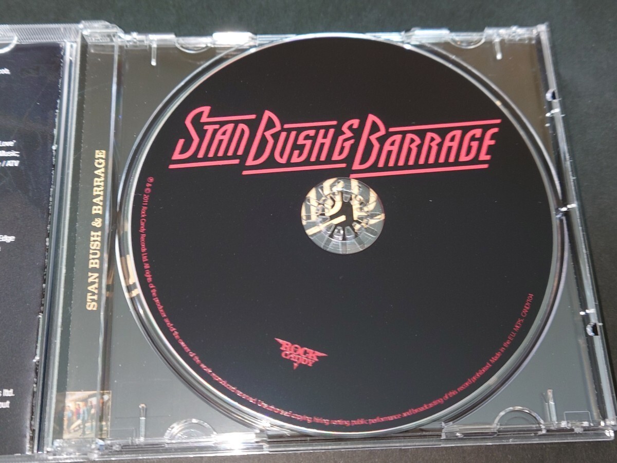 【即決 輸入盤 名作】STAN BUSH＆BARRAGE◆S/T◆'87年作品◆USメロハー◆2011 Rock Candy Records◆オフィシャル・リマスター再発盤_画像4