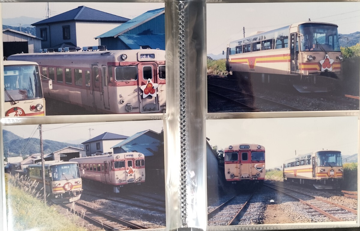 古い鉄道写真 鉄道写真 有田鉄道 きのくに レールバス ５周年 キハ58形 ハイモ180 ARIDA 当時物 全80枚 Ｃ_画像2