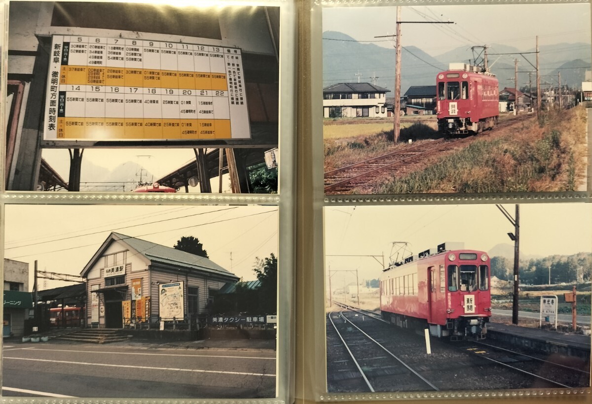  old railroad photograph railroad photograph Nagoya railroad name iron one man car in car driving pcs Mino .. iron mo590 shape mo600 shape mo880 shape all 80 sheets that time thing i