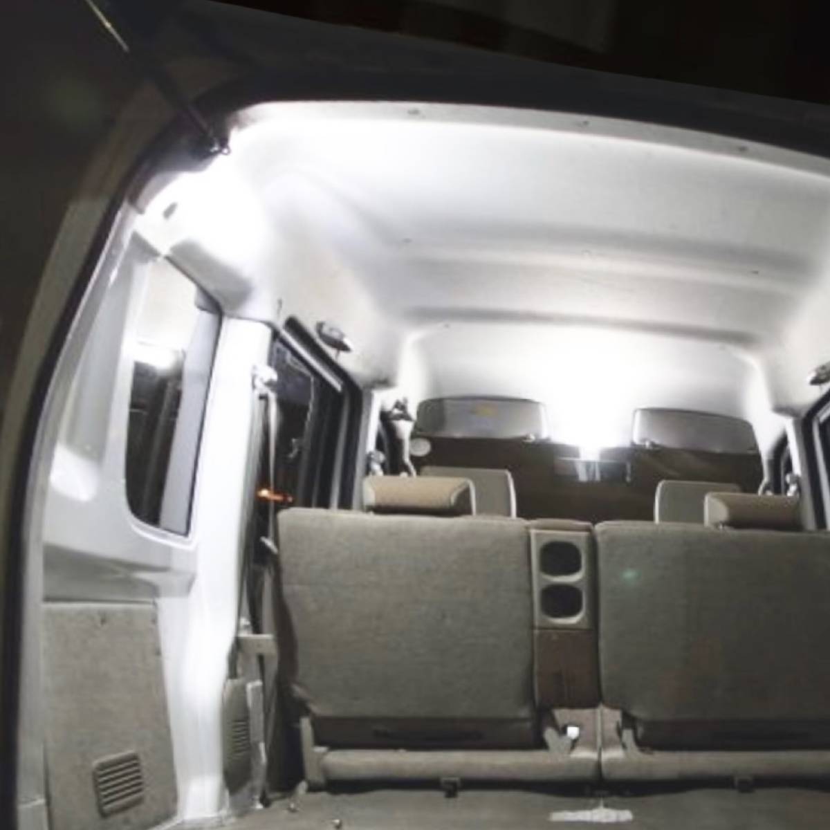 エブリィ バン DA64V LEDルームランプ ハイルーフ車 専用設計 純正交換 純白光 高輝度 SMD 6000Ｋ/ SUZUKI EVERY エブリーの画像9