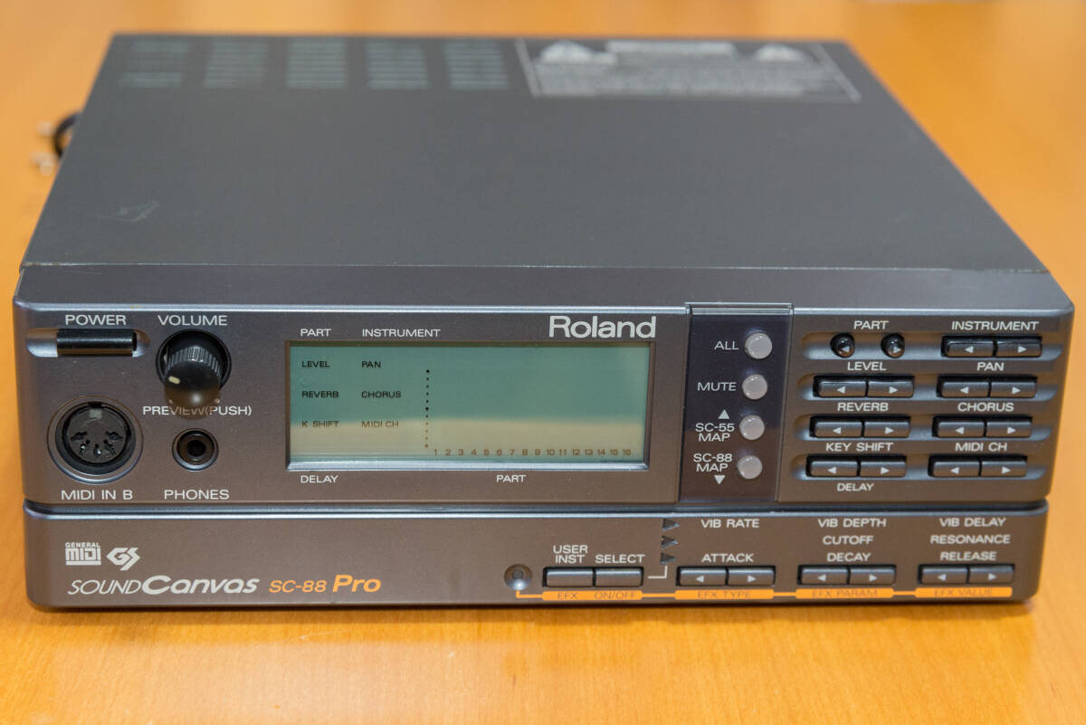 【フルメンテナンス品・保証あり】Roland SC-88 Pro 本体のみの画像1