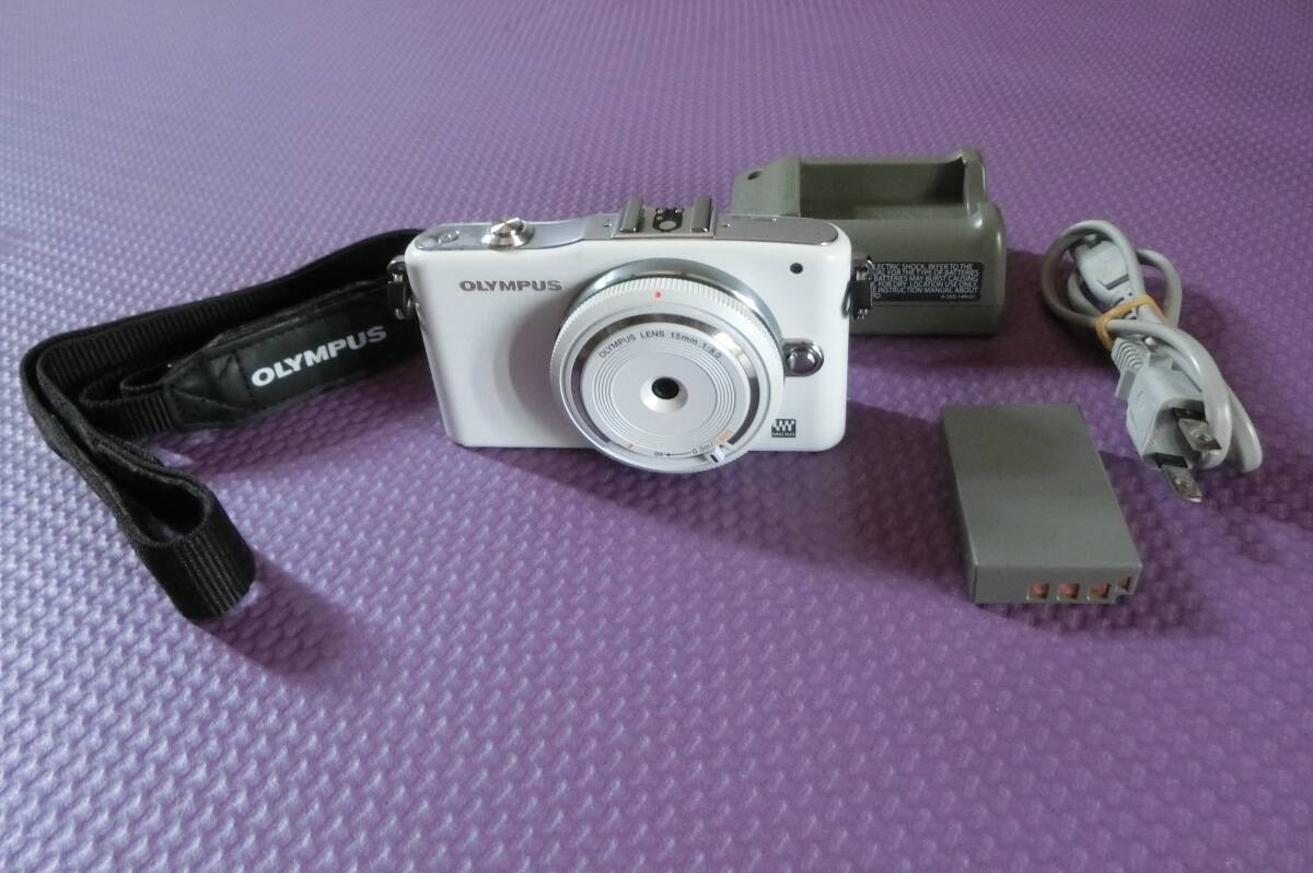 ミラーレスデジタル一眼カメラ OLYMPUS オリンパス PEN mini E-PM1 15mm F8 ボディーキャップレンズ BCL-1580 マイクロフォーサーズ