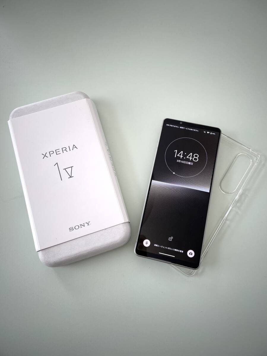 * beautiful goods *[ beautiful goods ] Sony Sony Xperia 1 V 5G XQ-DQ44 dual SIM 512GB platinum silver SIM free version 