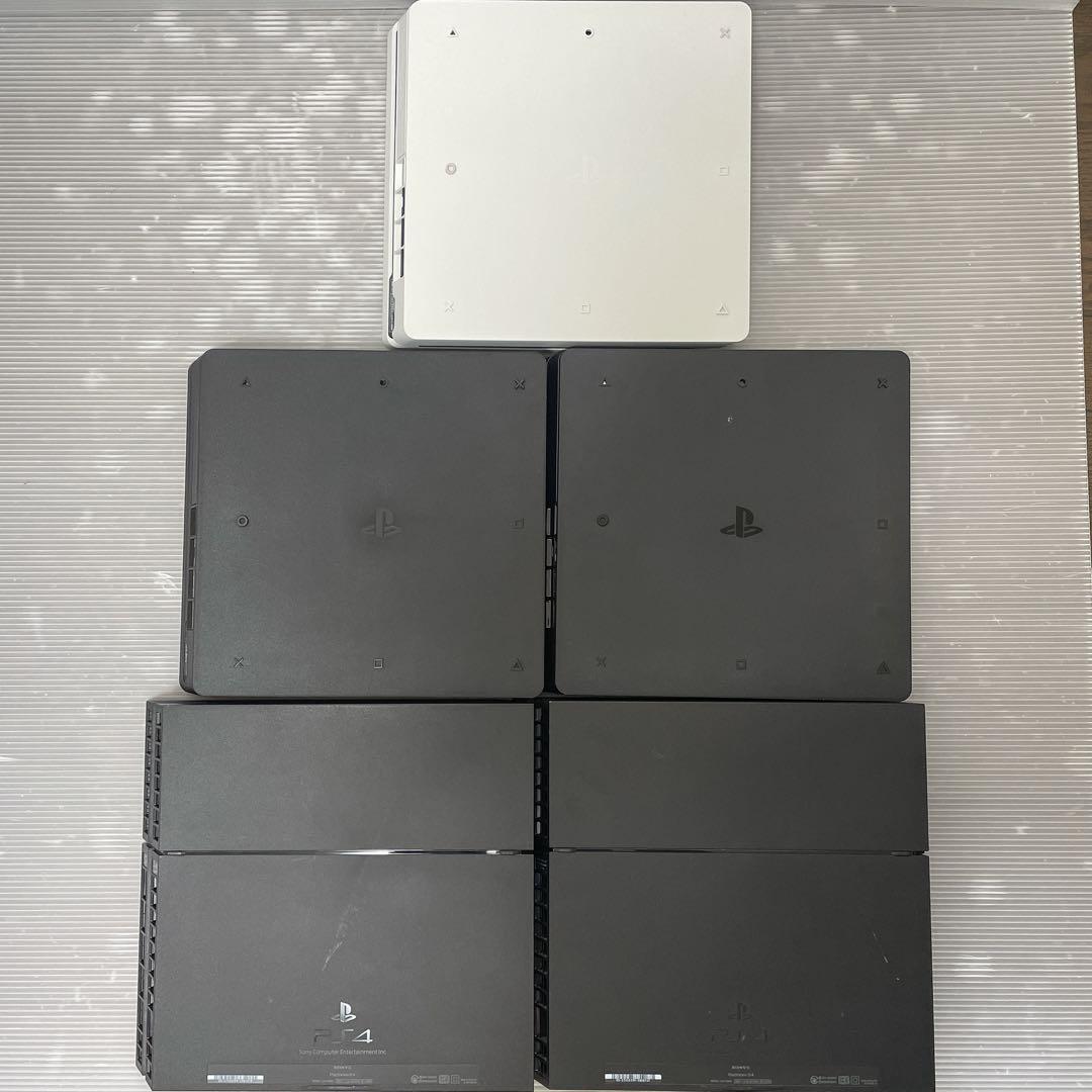 1円～【動作確認済】PS4 本体 5台 CUH 1200 2100 まとめ 全数HDD・封印あり 500GB 1TB PlayStation4 SONY_画像6