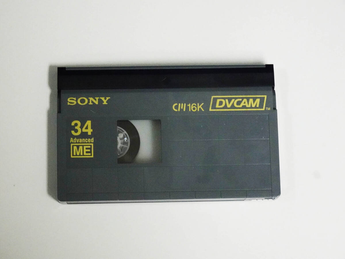 DVCAM tape ( business use )SONY DVCAM34 minute tape ( used * recycle tape )4ps.