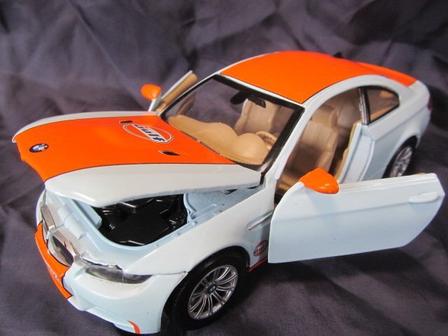 《全国一律送料800円》訳あり 超希少 １／２４ BMW M３クーペ ガルフ Gulfの画像10