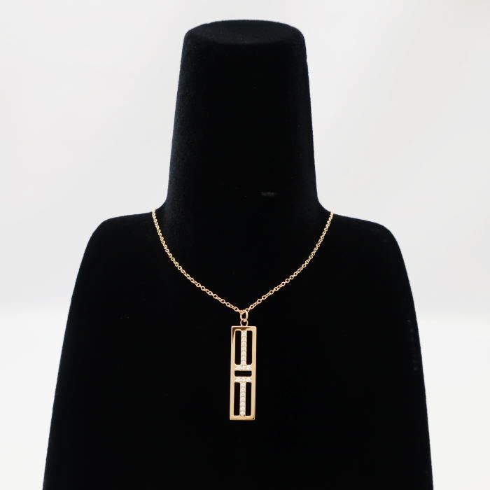 お歳暮・冬ギフト特集2024 Co. & 【セール】Tiffany 45000円 ティファニー オープン Two T ピンクゴールド