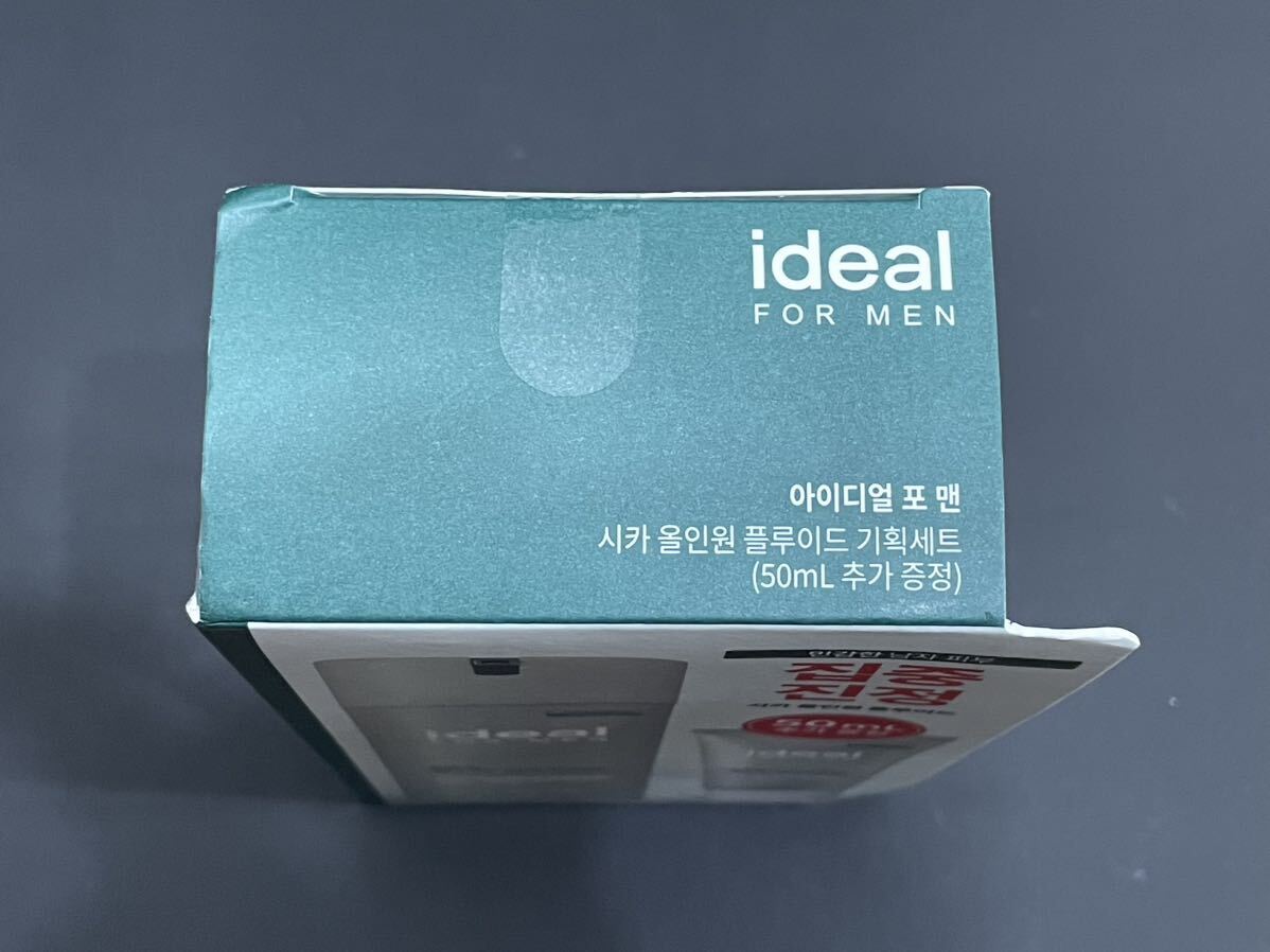 S4C516◆新古品◆ アイデアル フォーメン ideal FOR MEN シカオールインワンフルイド メンズ 150ml+50mlの画像3