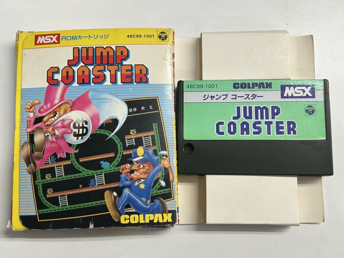 MSX ROMカートリッジ ジャンプコースター JUMP COASTER 箱付き