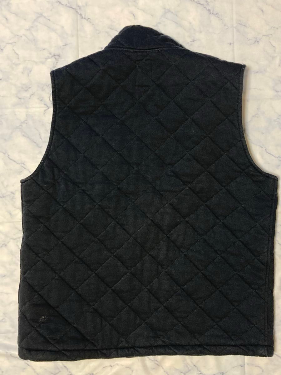 【Back Number】Padded Vest /Navy/M