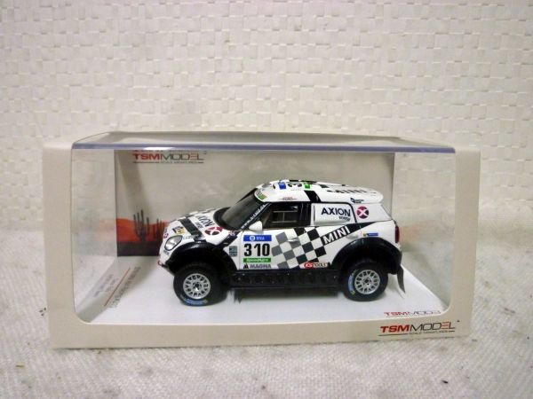 TSM MODEL 2016 MINI ALL4 Racing #310 1/43 ミニカー_画像3