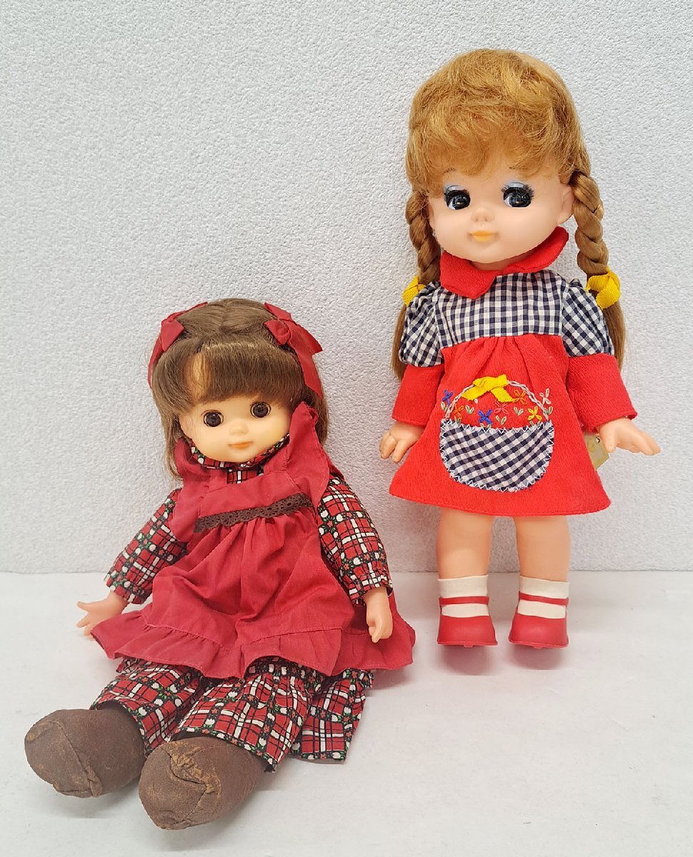 0131-4☆1円スタート☆中古 美品　昭和レトロ　オオイケ　さんちゃん　２体セット_画像1