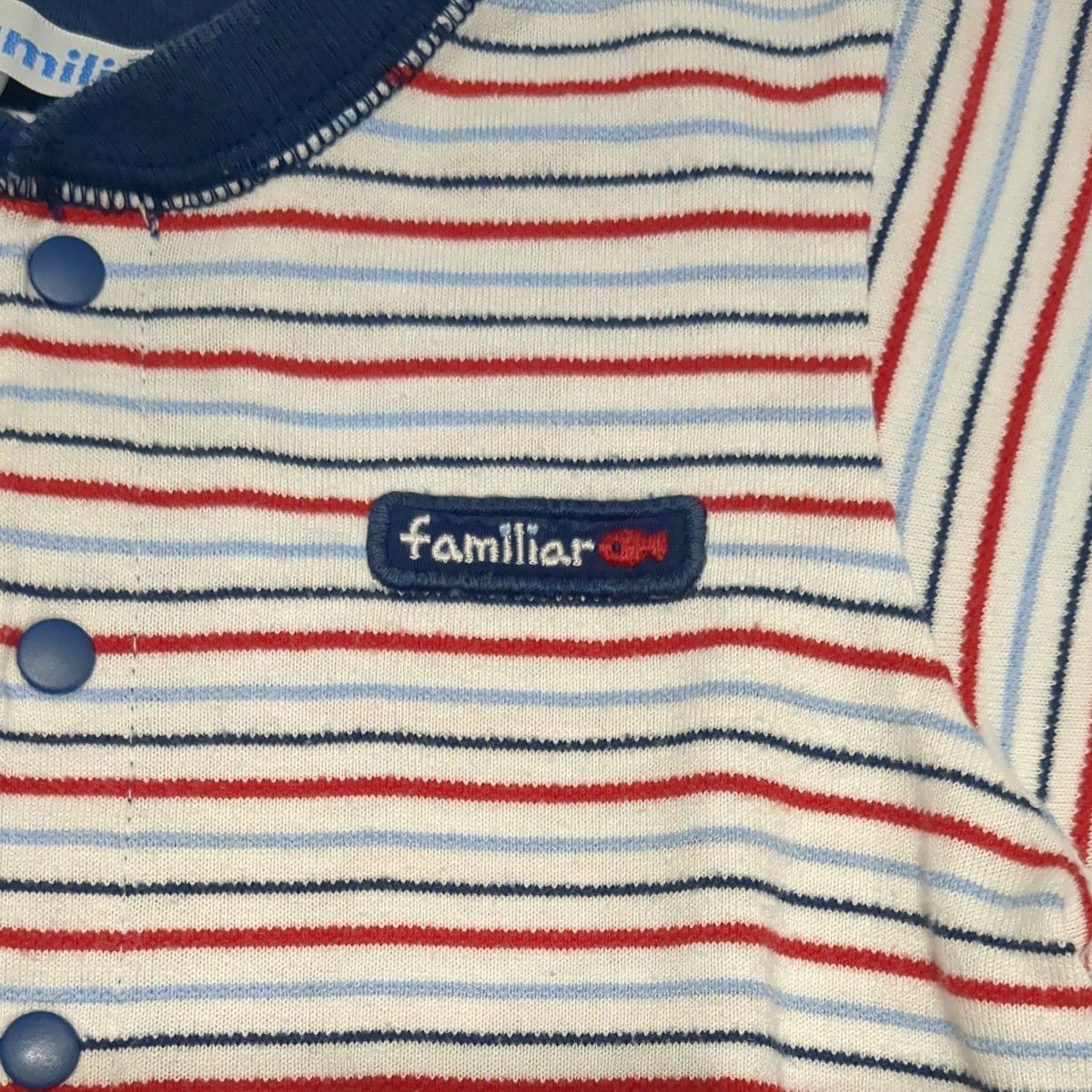 Familia　ロンパース　七分袖　70  ファミリア