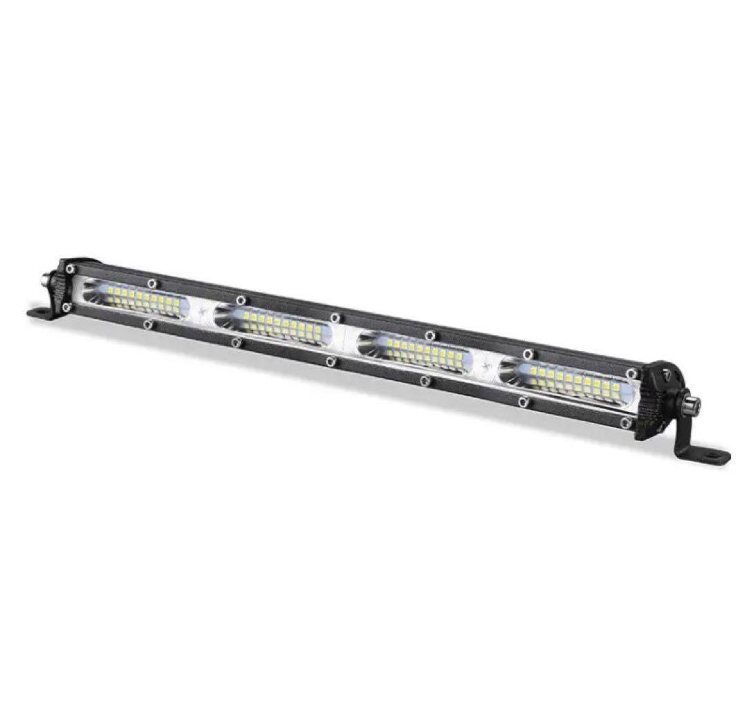 ワークライト ライトバー 120W LED作業灯 汎用オフロード 12v/24v対応 14インチ トラック 車外灯 農業機械 ホワイト_画像1