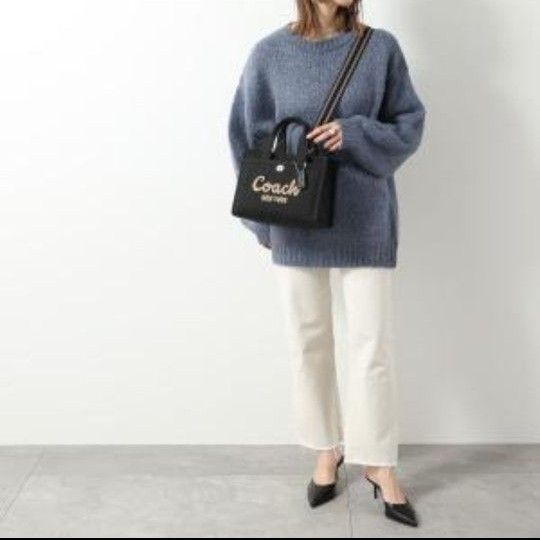 COACH カーゴトート 26 トートバッグ 黒 ブラック 小さいサイズ COACH カーゴトート 26 トートバッグ 黒 ブラック 小さいサイズ