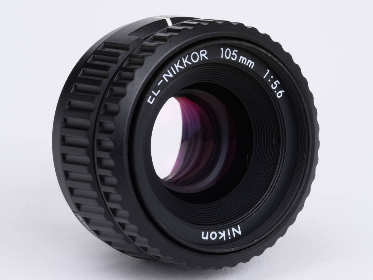 中古美品 Nikon ニコン エル・ニッコール EL-NIKKOR 105mm F5.6N（6×9cm判用）引き伸ばしレンズの画像1