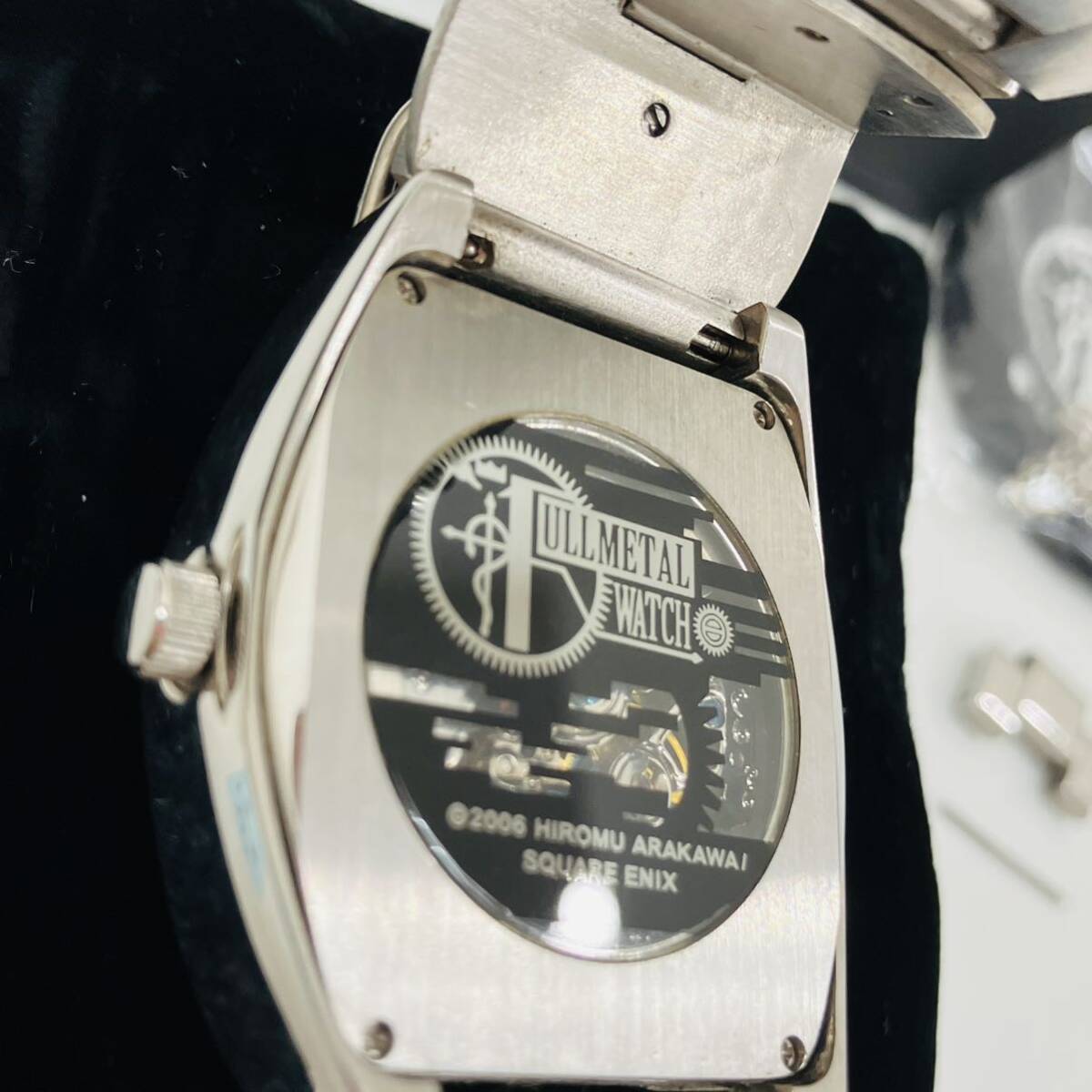 【現状販売品:可動】腕時計 時計 鋼の錬金術師 FULLMETAL ALCHEMIST FULLMETALWATCH HIROMU ARAKAWA_画像10