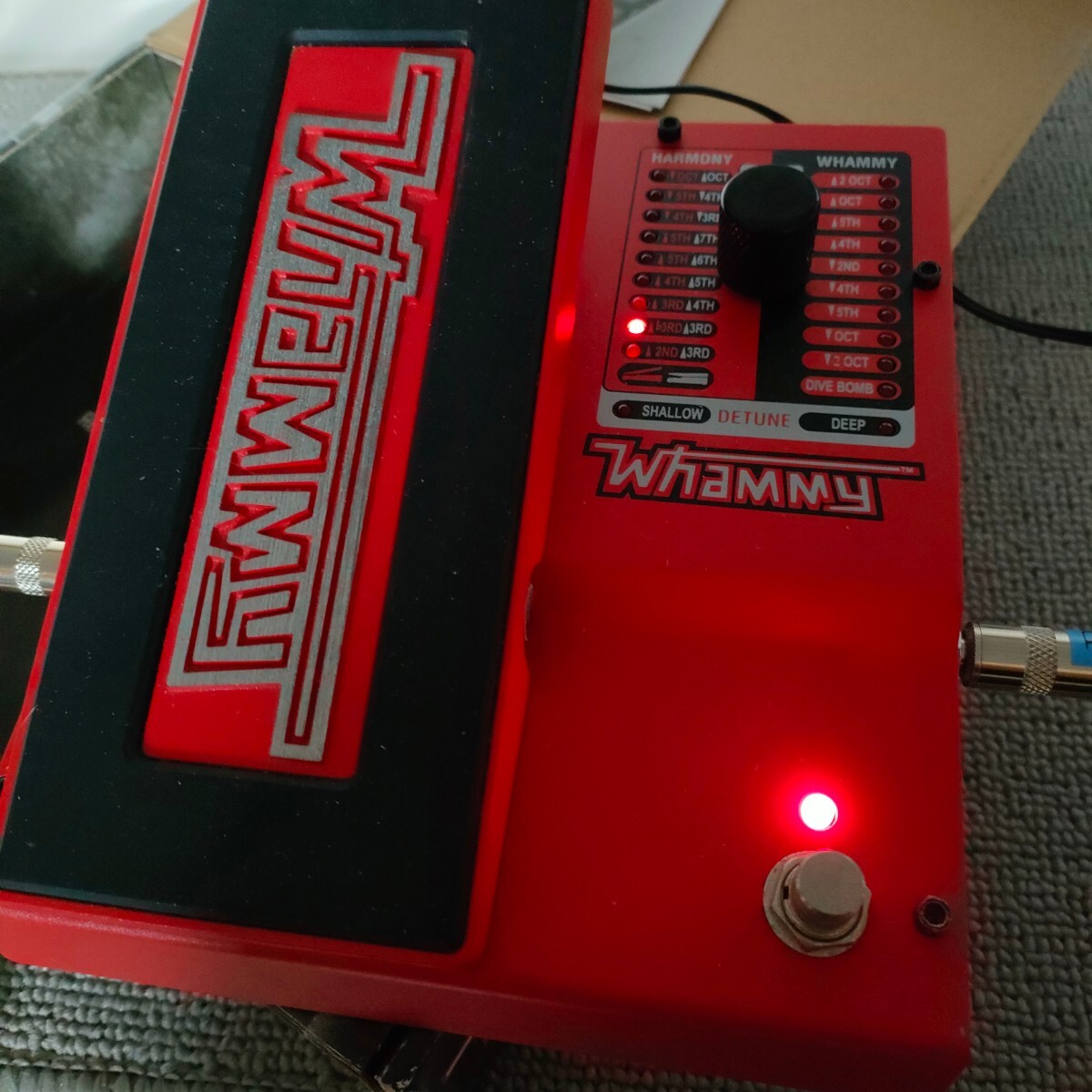 [ бесплатная доставка / быстрое решение ] Digitech WHAMMY5teji Tec PITCH SHIFTING PEDAL pitch коробка передач педаль Whammy M51e3-0065