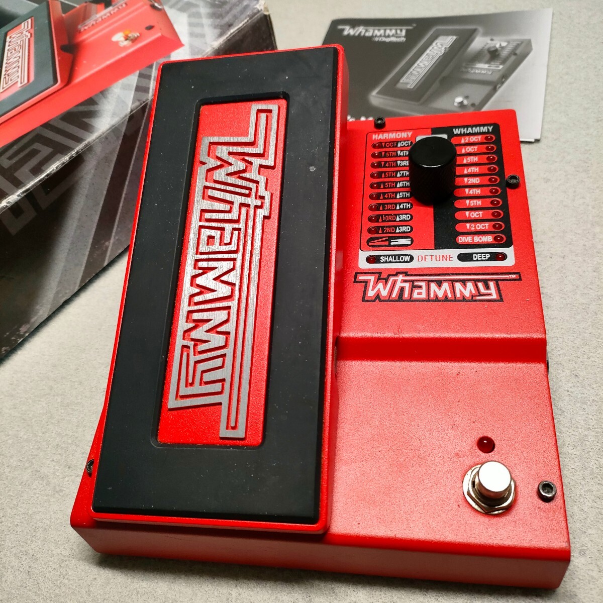 【送料無料/即決】 Digitech WHAMMY5 デジテック PITCH SHIFTING PEDAL ピッチシフトペダル ワーミー M51e3-0065