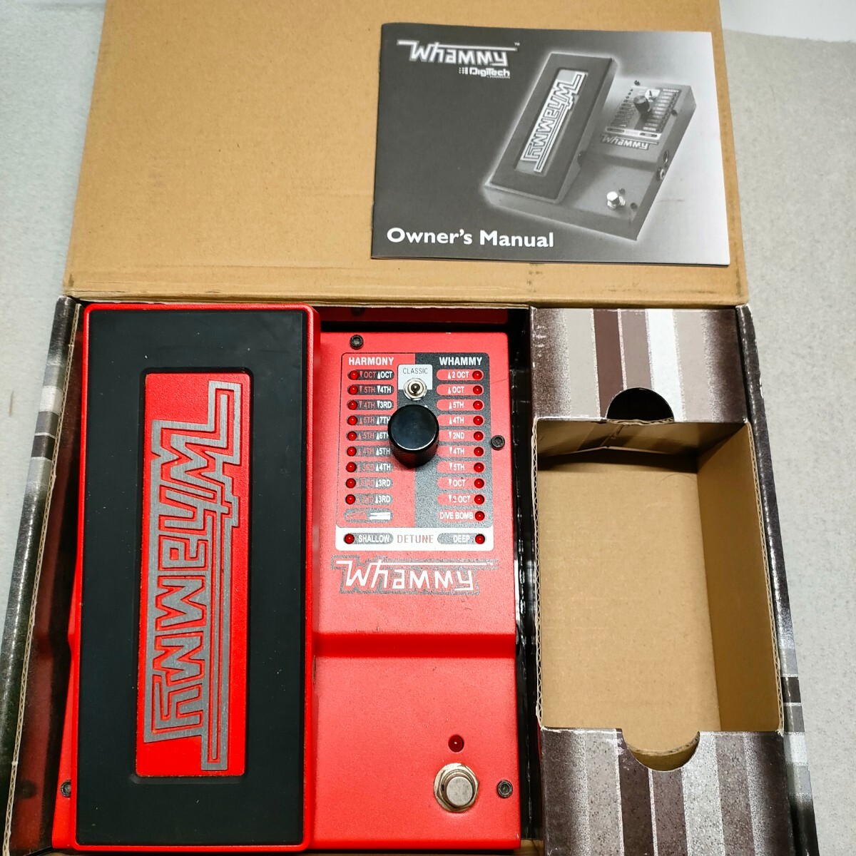 【送料無料/即決】 Digitech WHAMMY5 デジテック PITCH SHIFTING PEDAL ピッチシフトペダル ワーミー M51e3-0065