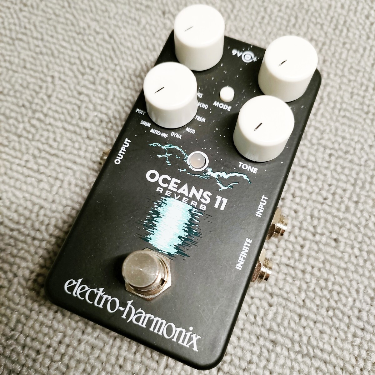 【送料無料/即決】 electro-harmonix OCEANS 11 エレハモ リバーブ エコー エフェクター　　　　 　　　　　　　　　　　　M11e3-0070_画像1