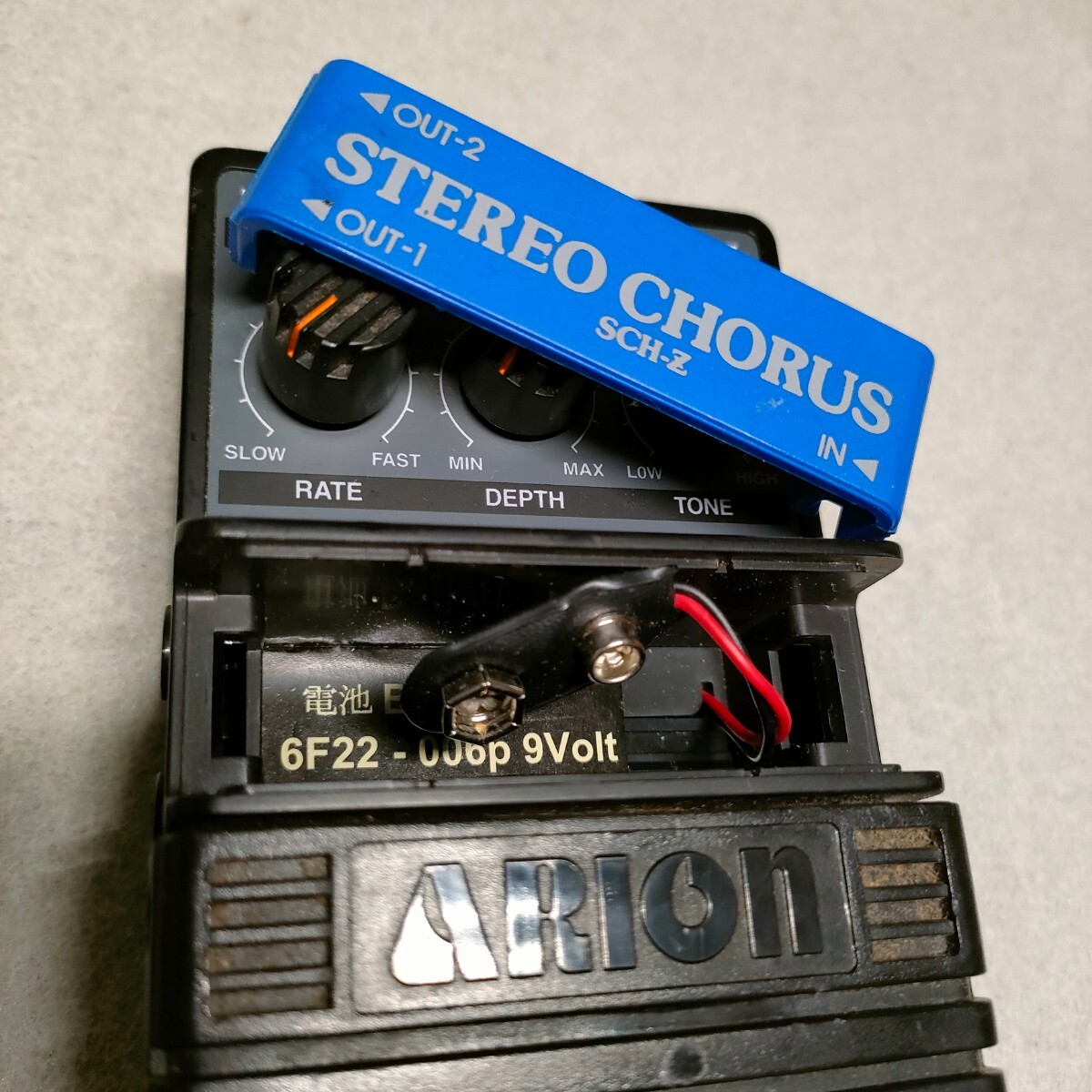 【送料無料/即決】 ARION SCH-Z すて STEREO CHORUS アリオン ステレオ コーラス エフェクター         M3291-0080の画像9