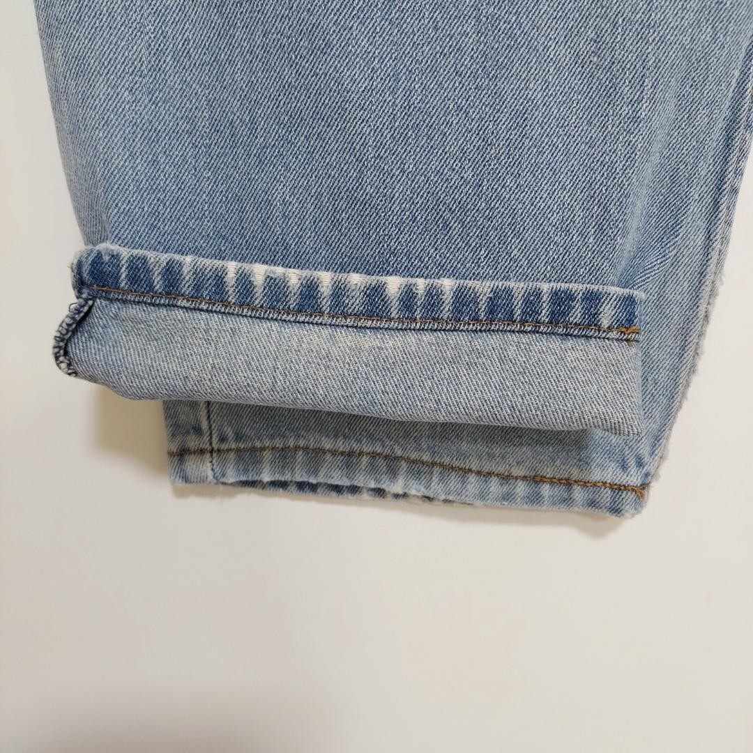 リーバイス560 Levis W33 ブルーデニム 水色 バギーパンツ 8454_画像7