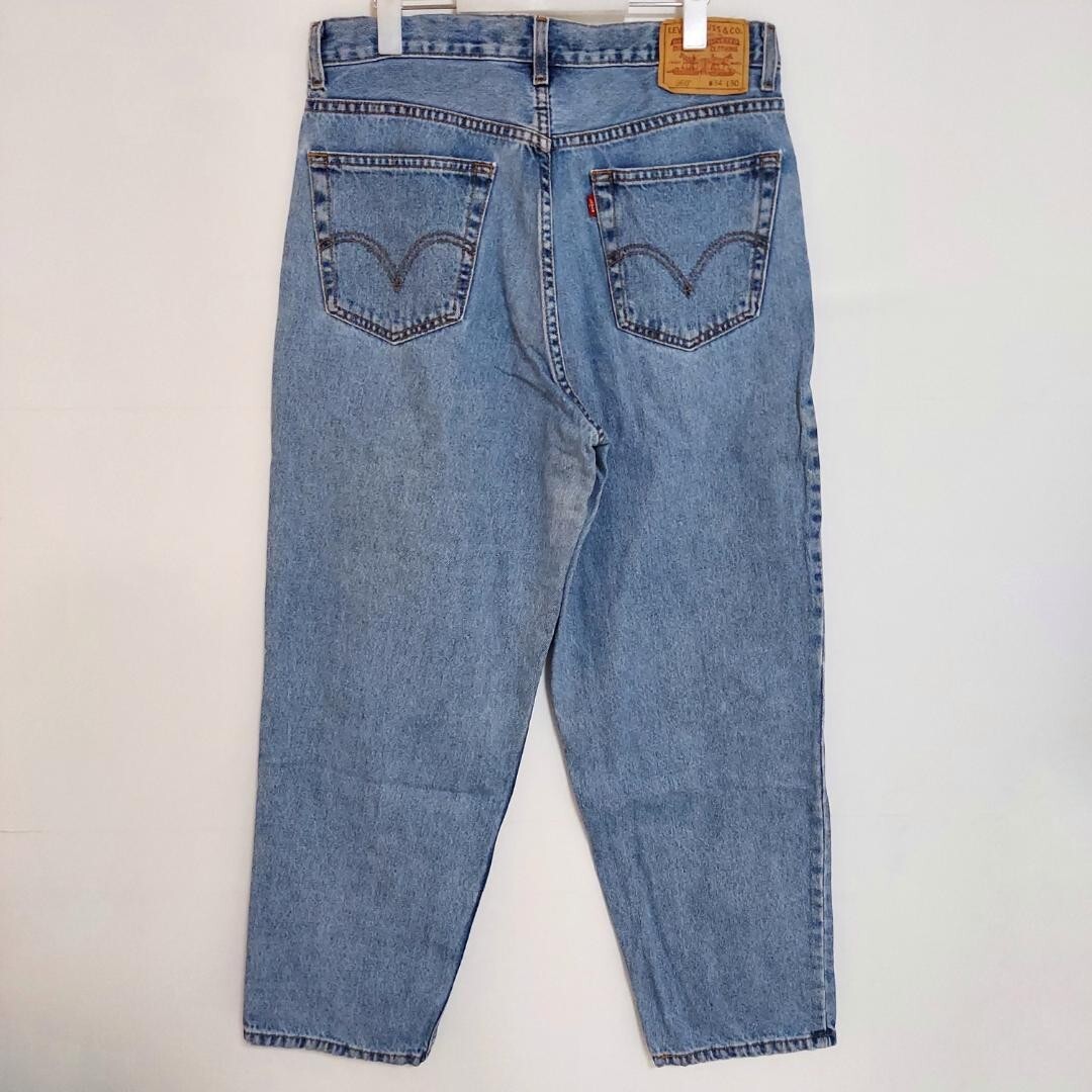 リーバイス560 Levis W34 ダークブルーデニム 青 00s 8465_画像3