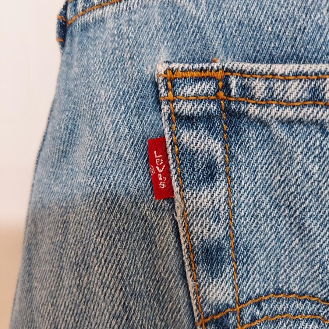 リーバイス560 Levis W34 ダークブルーデニム 青 00s 8465_画像5