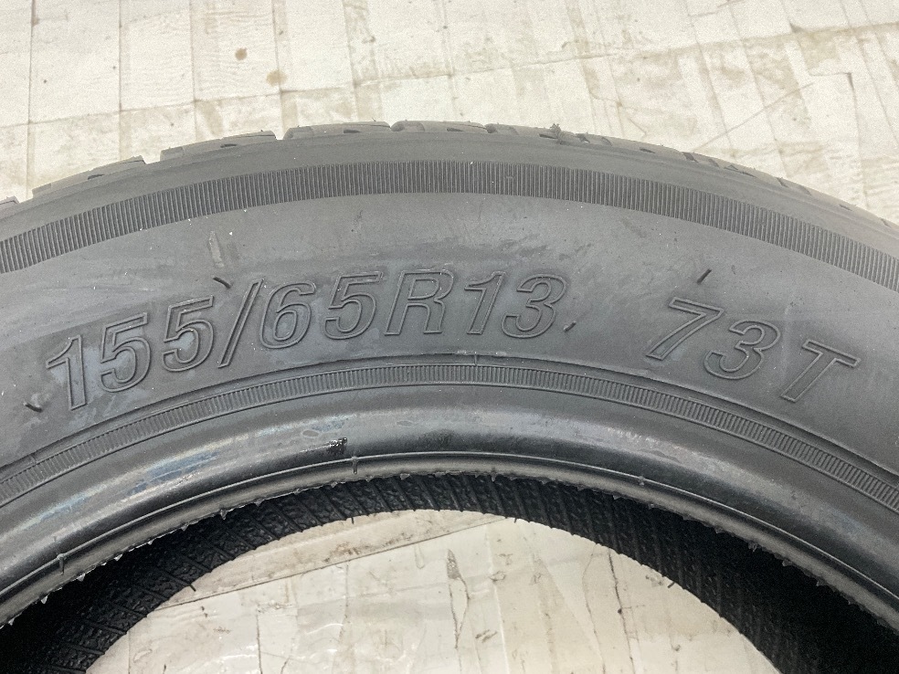 新品タイヤ 処分特価 1本のみ 155/65R13 73T オーテリー P307 夏 サマー 155/65/13 プレオ/ミラ ジーノ b5662_画像5