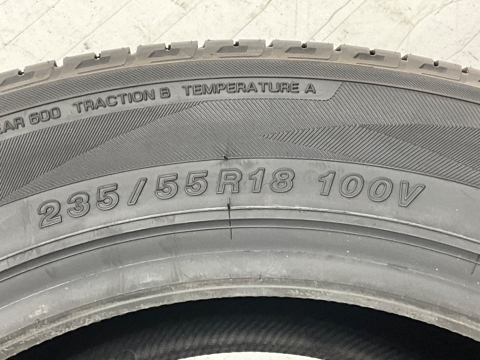 タイヤ 処分特価 4本セット 235/55R18 100V ヨコハマ GEOLANDAR SUV G055 夏 ハリアー ハイブリッド/RAV4 b3768_画像6