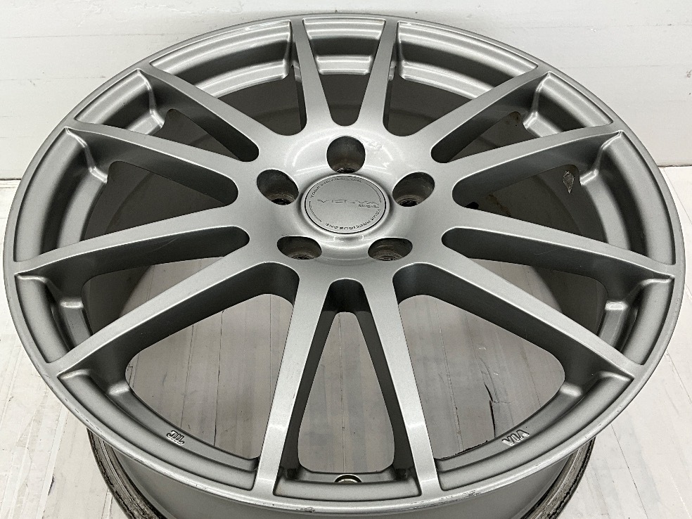 中古アルミホイール 4本セット 18×7.5J +53 5穴 PCD114.3 18インチ weds VELVA c1423_画像4