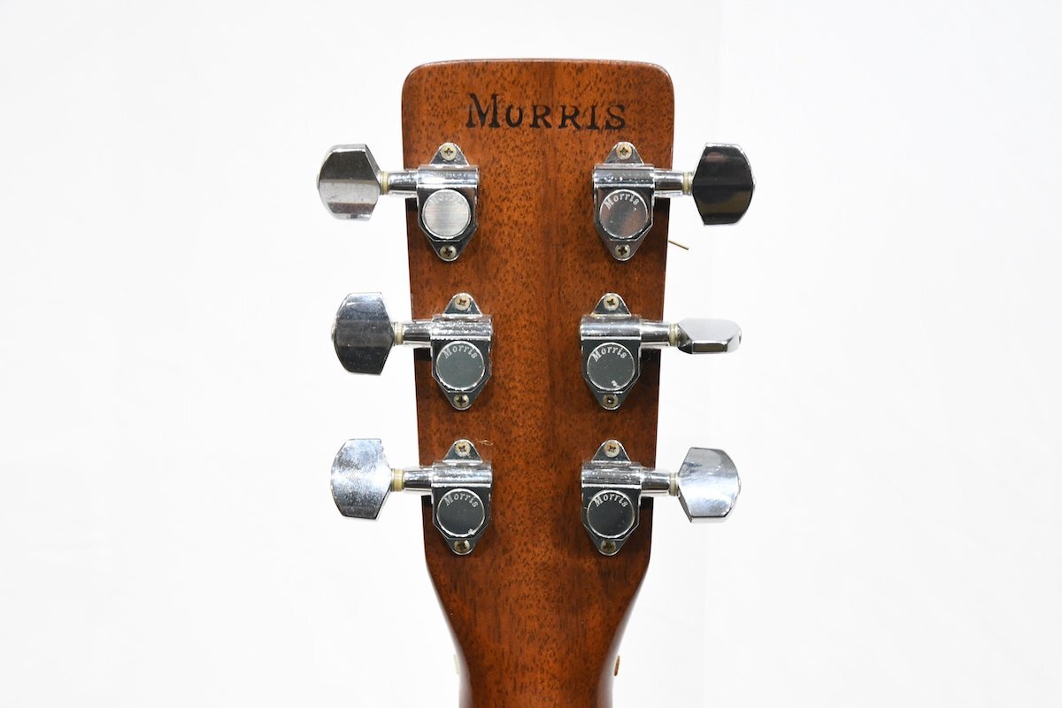 MORRIS モーリス W-40 アコースティックギター 70s ジャパンビンテージ ハードケース 現状品 20783889_画像5