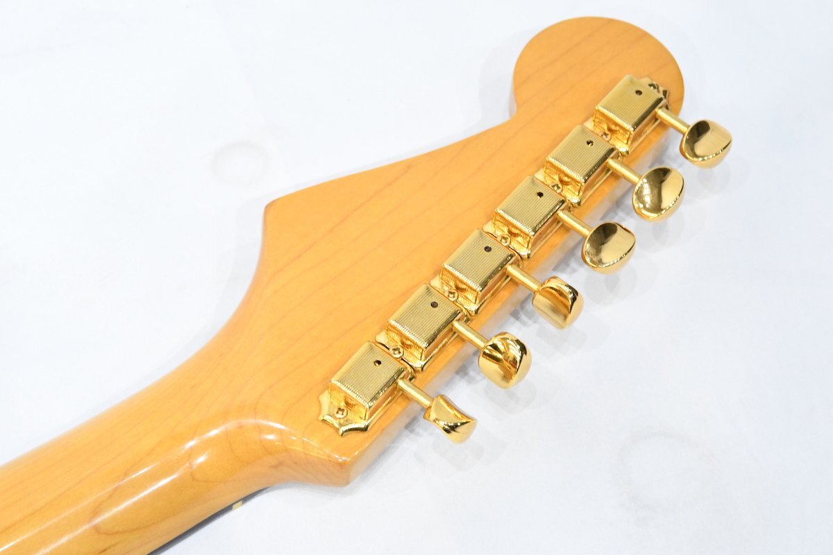 Fender Japan フェンダー ストラトキャスター Kシリアル 1990-1991年製 フジゲン期 ゴールドパーツ エレキギター 楽器 美品 Y20790634_画像5