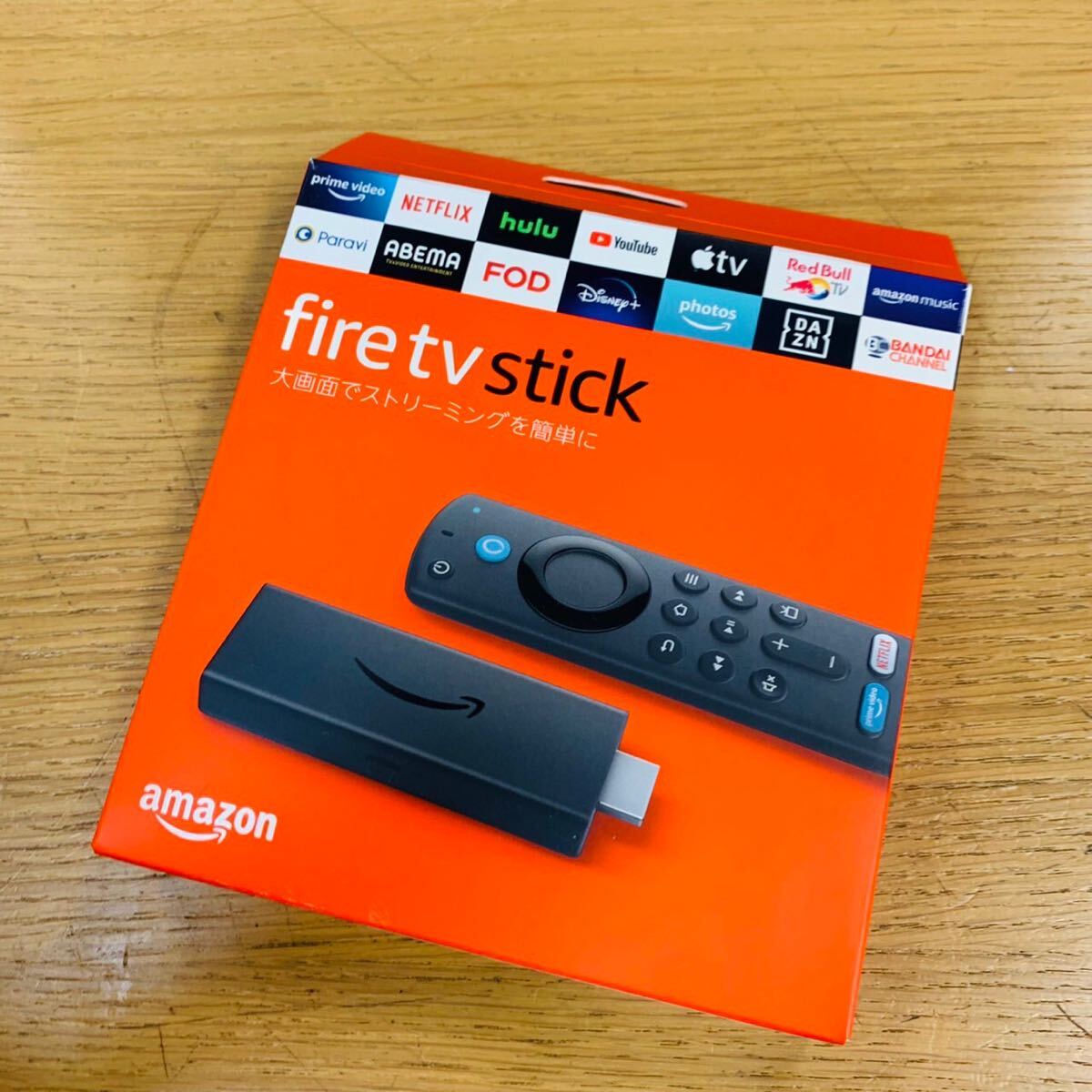 Amazon アマゾン Fire TV Stick ファイヤースティック S3L46N 第3世代 Alexa アレクサ 対応リモコン 付 P4C6EN 動作未確認 NN629_画像1