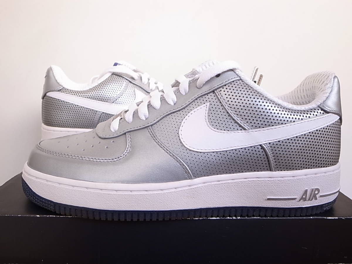 【送料無料】2010年 FUTURA x NY YANKEES x NIKE AIR FORCE 1 LOW PREMIUM 26cm US8新品ニューヨーク ヤンキース別注コラボNYC BE TRUE限定_画像2