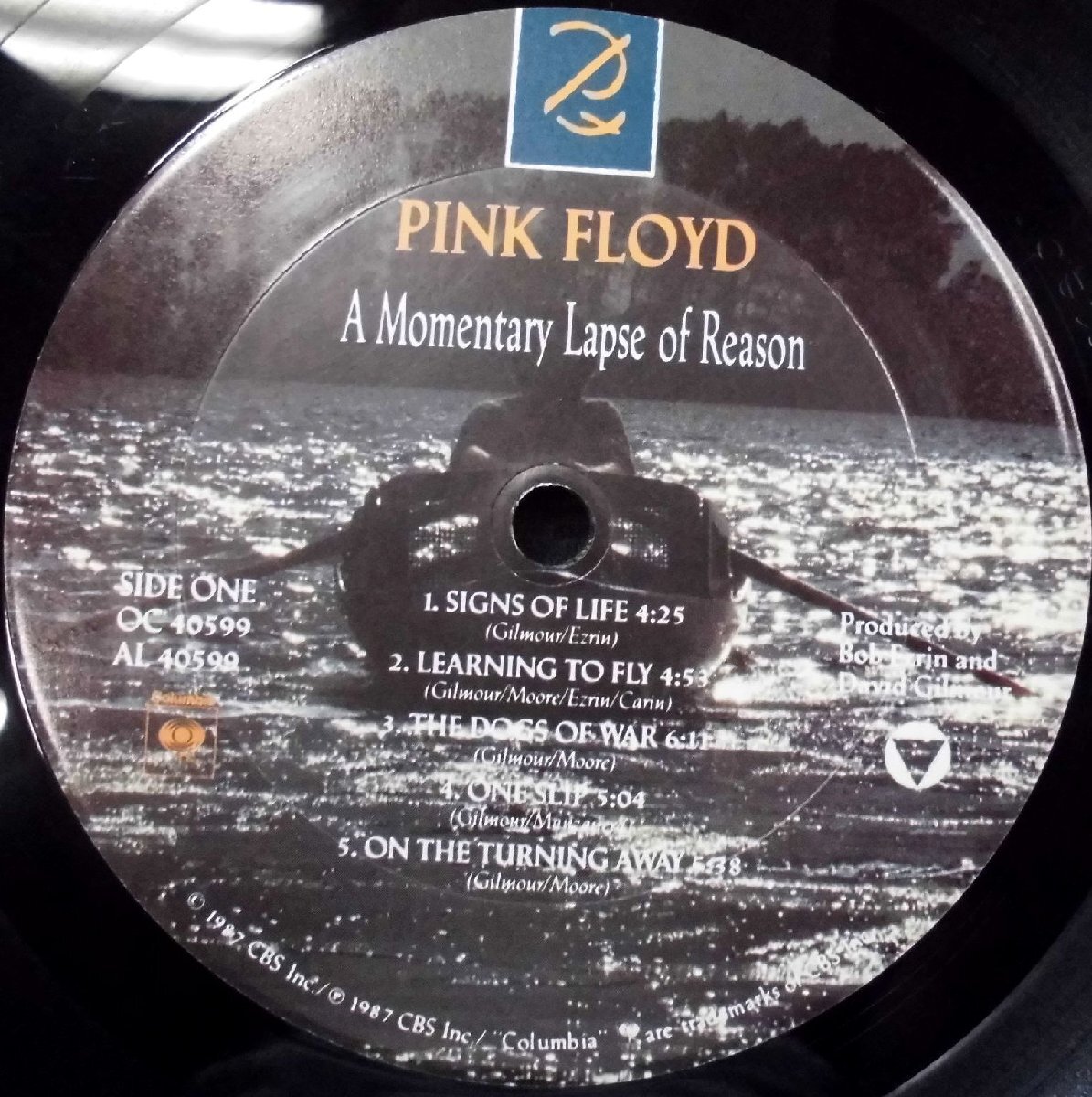 ●US-Columbiaオリジナル””w/HypeSticker,1A:1A,DMM-Cutting Copy!!”” Pink Floyd / A Momentary Lapse Of Reasonの画像8