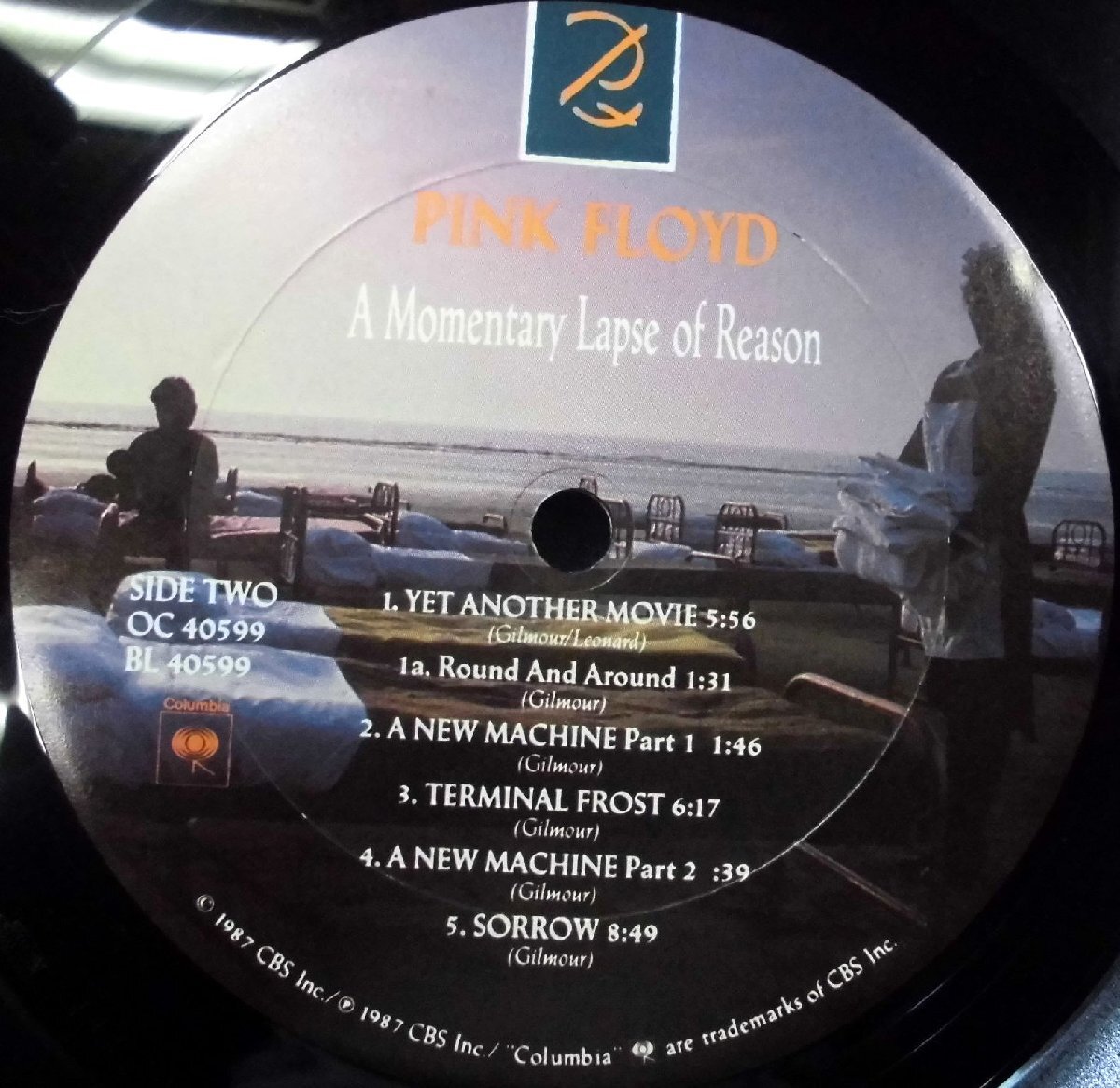 ●US-Columbiaオリジナル””w/HypeSticker,1A:1A,DMM-Cutting Copy!!”” Pink Floyd / A Momentary Lapse Of Reasonの画像9