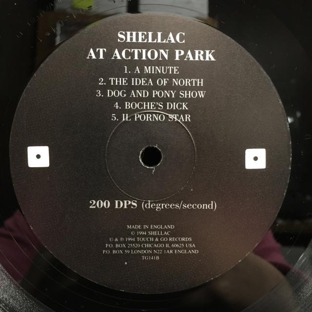 SHELLAC / AT ACTION PARK (LP) (オリジナル盤)_画像4