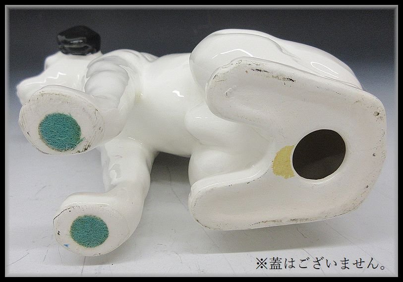 [ZEROnet]▼昭和レトロ ビクター犬 ニッパー 置物　高さ約16cm 灰皿 当時物 陶器製 インテリア VICTOR 2点セット▼P63-76_画像5