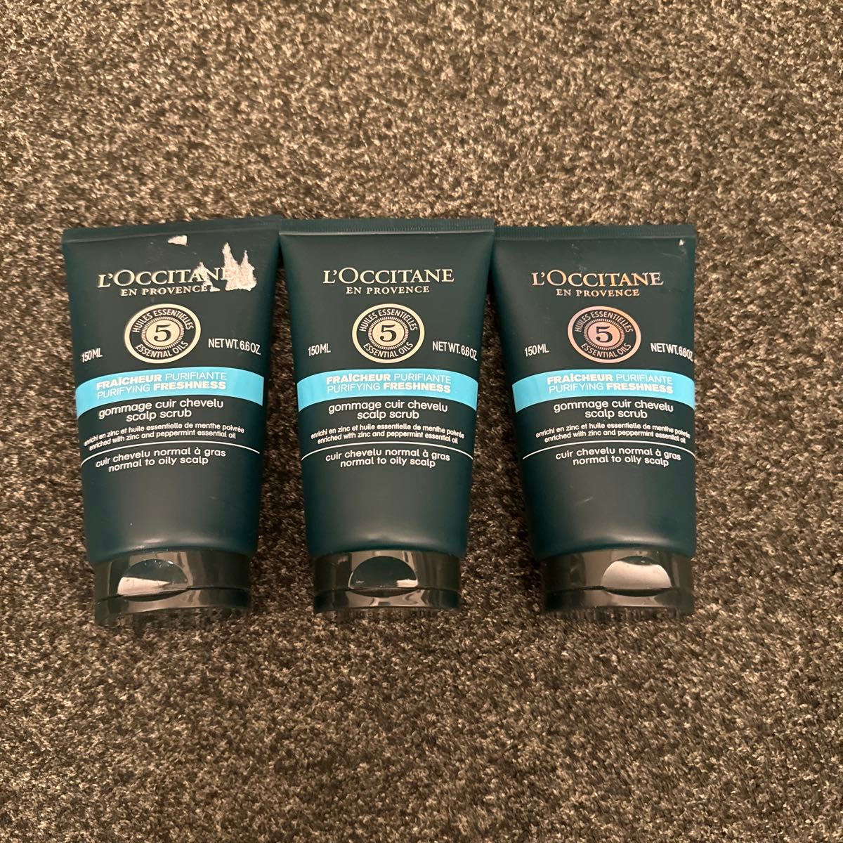 L'OCCITANE(ロクシタン) ファイブハーブス ピュアフレッシュネス ディープスカルプクレンジング×3