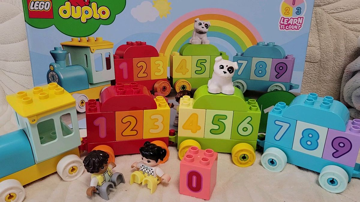 LEGO duplo レゴ はじめてのデュプロかずあそびトレイン　電車　レゴブロック