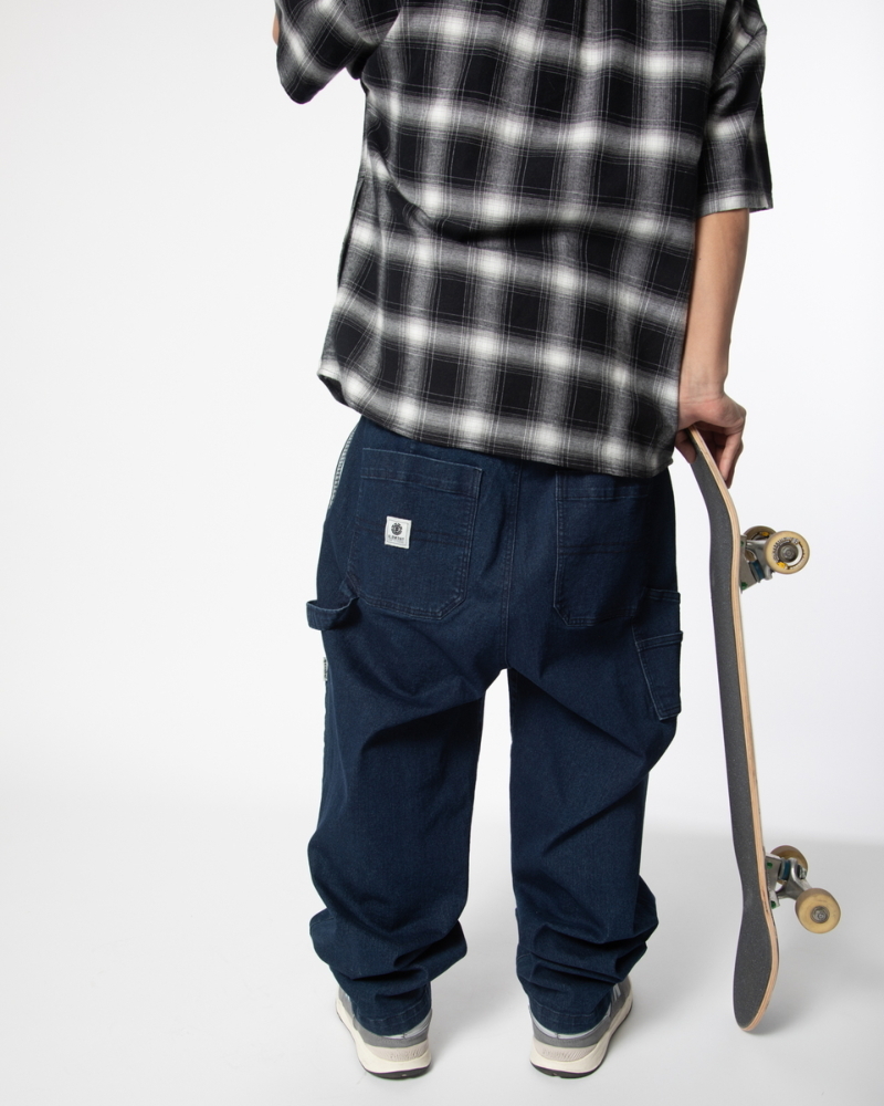 ★送料無料★2024春夏 新品【ELEMENT/エレメント】SHOD PANTS W_9 デニムパンツ RIG メンズM BE021-703_画像1