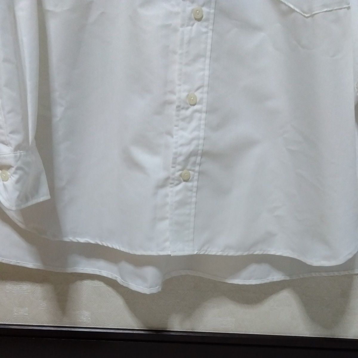 【新品・タグ付き】メンズ白シャツ　長袖