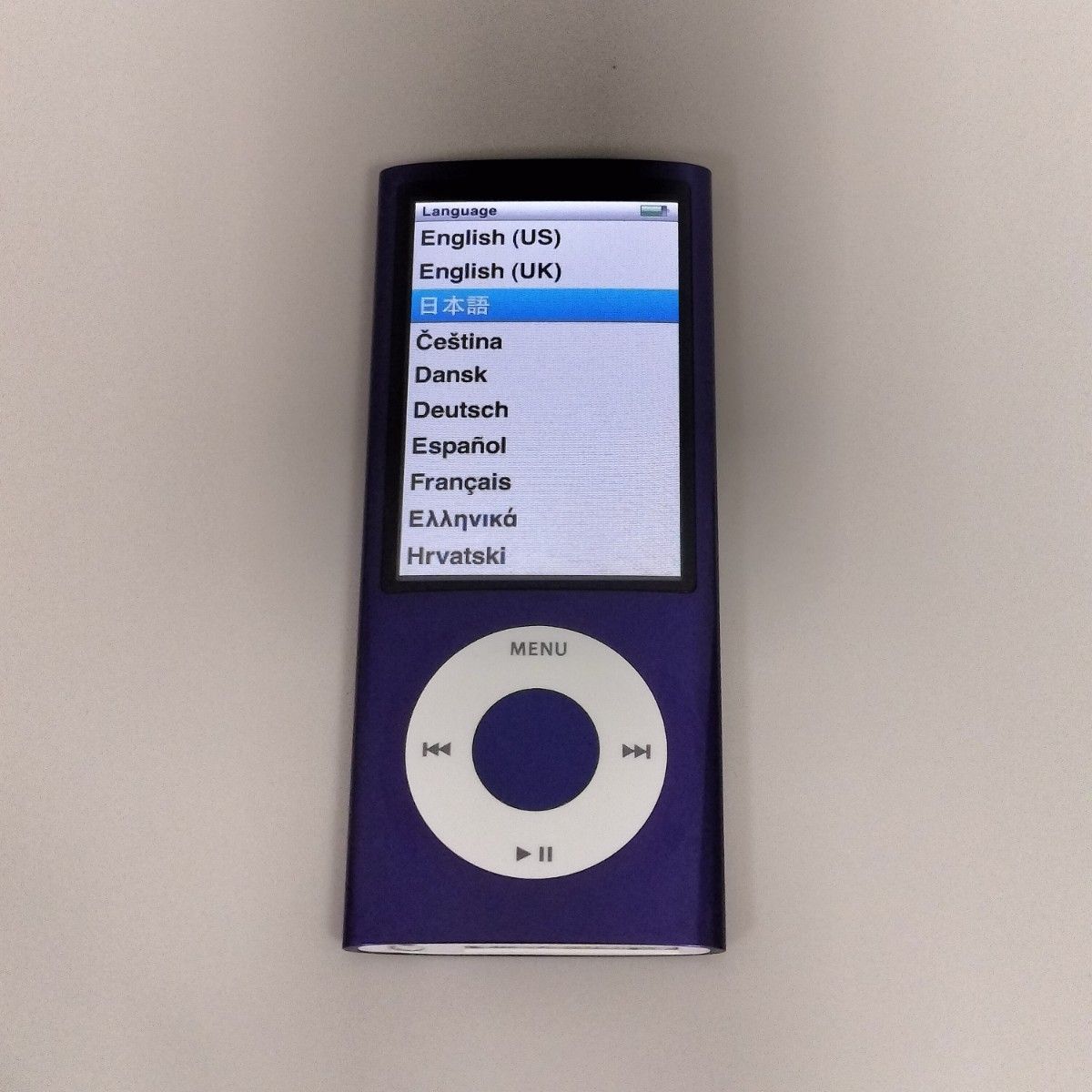 Apple iPod nano 第5世代 A1320 8GB パープル 紫|Yahoo!フリマ Apple iPod nano 第5世代 A1320 8GB パープル 紫|Yahoo!フリマ