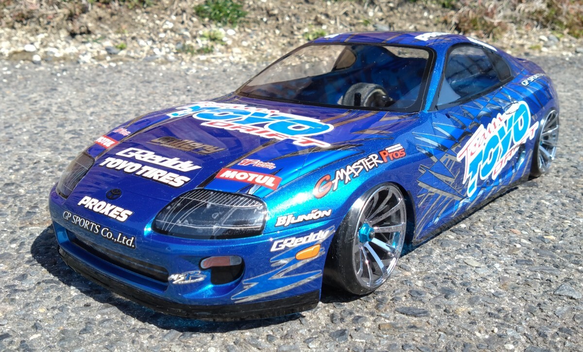 Yahoo!オークション - タミヤ BT-01 スープラ (JZA80) ボディ Yahoo!オークション - タミヤ BT-01 スープラ (JZA80) ボディ